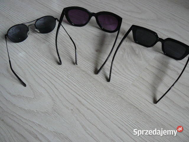Okulary przeciwsloneczne 3 20 zl Rzeszów