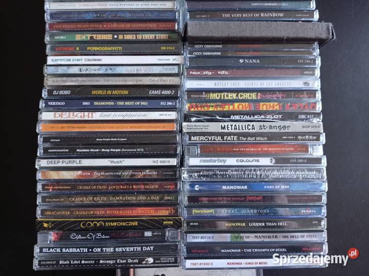 Płyty CD Rock Metal Pop Dance Zestaw Różni CD dolnośląskie Wałbrzych
