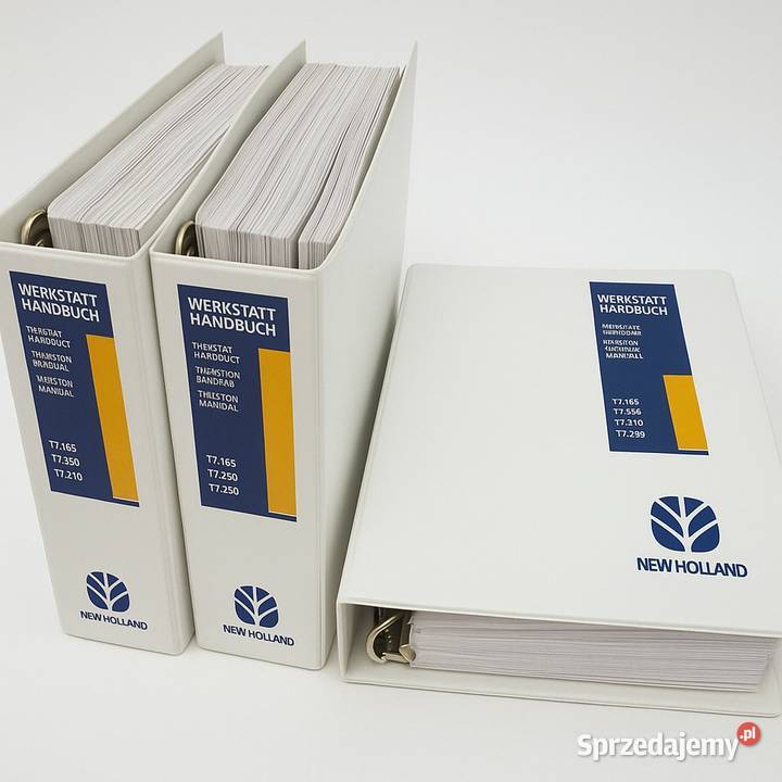 HOLLAND katalogi części INSTRUKCJE NAPRAW Gdańsk sprzedam