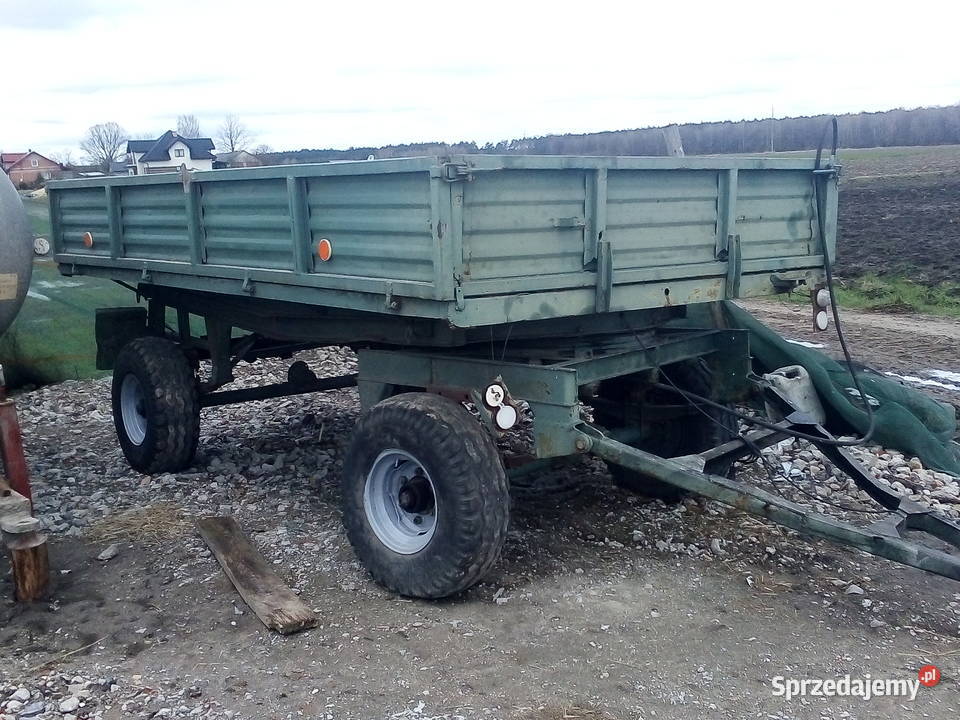 Przyczepa wywrotka d 47 nieuszkodzony lubelskie Żerdź