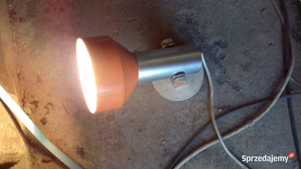Retro lampa na biurko z 60 lat firmy Lidikov Lubań sprzedam