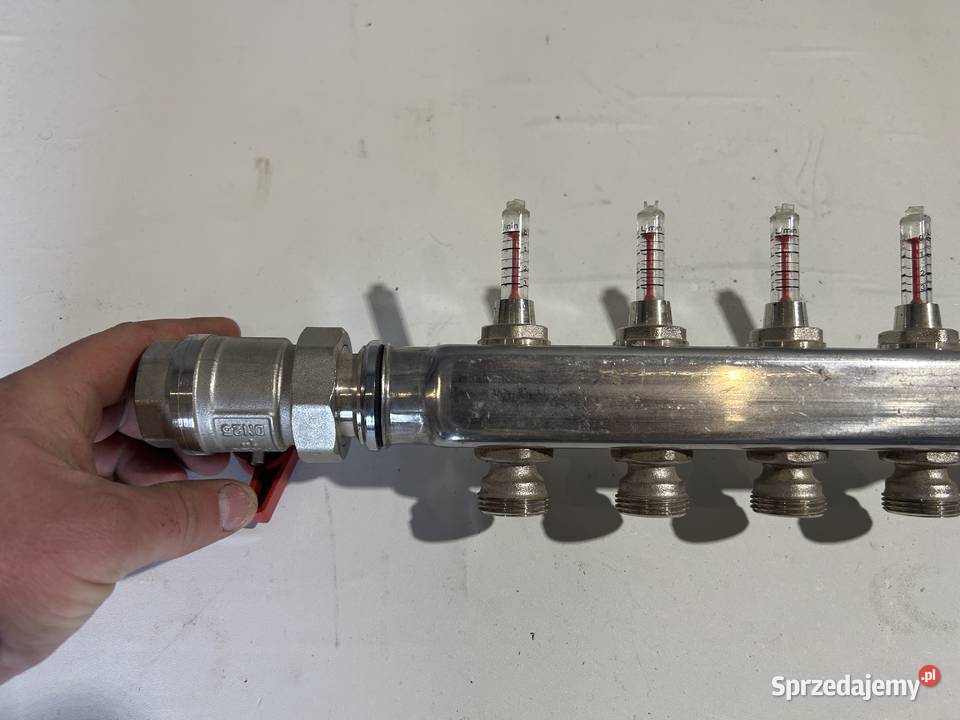 Rozdzielacz podłogówki uponor nierdzewka zawór Kraków