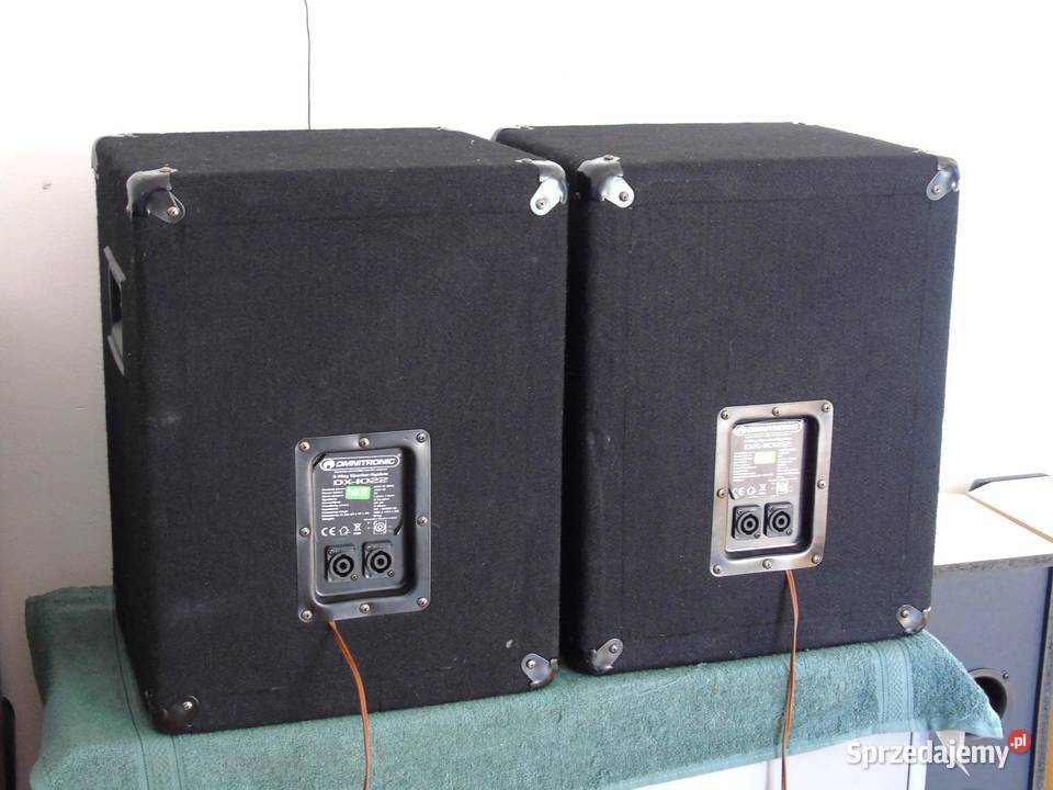 Kolumny estradowe Omnitronic 2x 400 wat sprawne Jasło