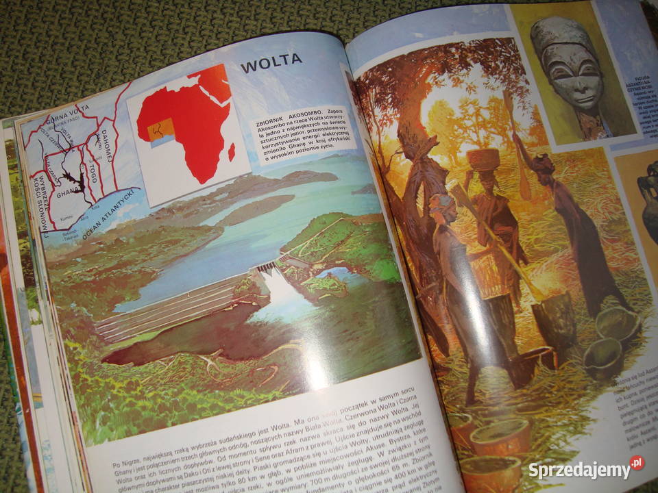album WIELKIE RZEKI AFRYKI katalog z fotoopisem sprzedam