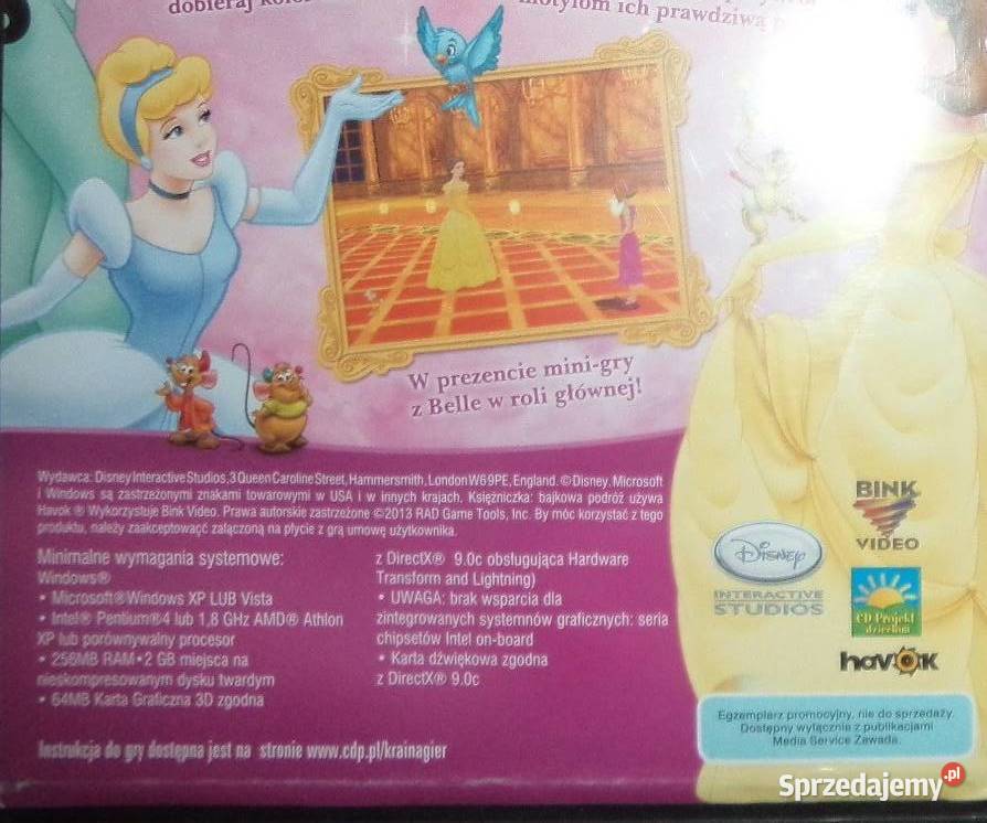 gra Disney Księżniczka Bajkowa podróż PC DVD BOX Rzeszów
