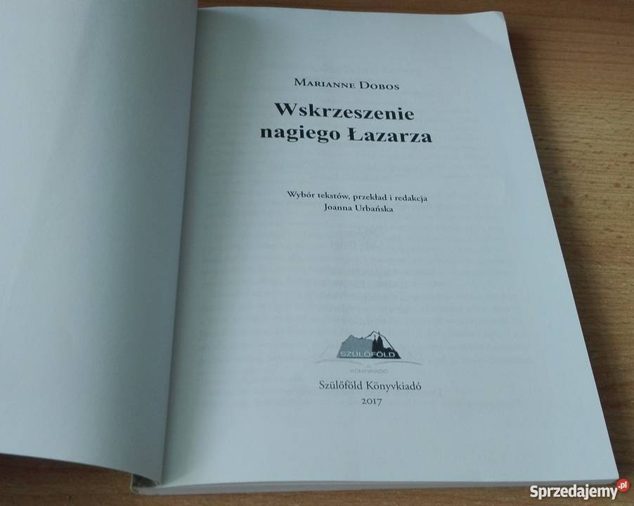 Wskrzeszenie nagiego Łazarza Marianne Dobos Gdańsk