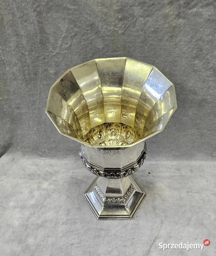 Puchar srebrny Szwecja Sztokholm WA Bolin 1917 dolnośląskie Zgorzelec