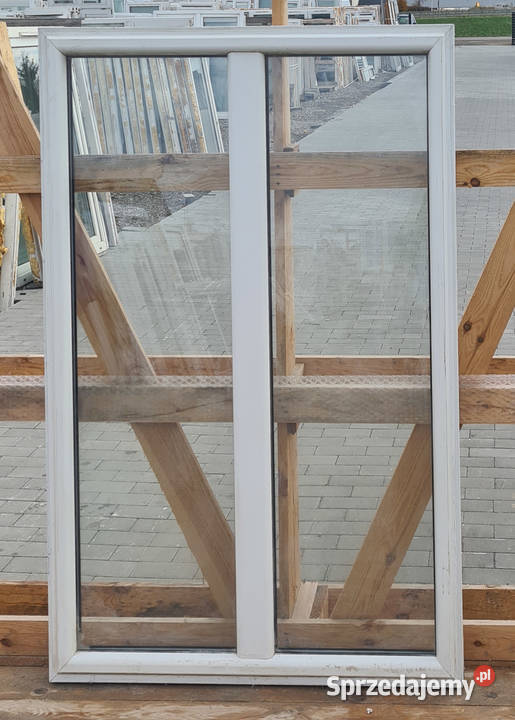 OKNA KacprzaK Witryna 95X139 FIX Używany PCV Siedlce