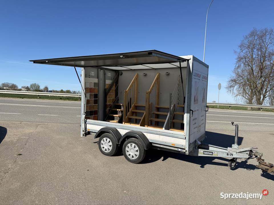 Przyczepa tandem brenderup 2000 2012r Kontenerowe Solnica