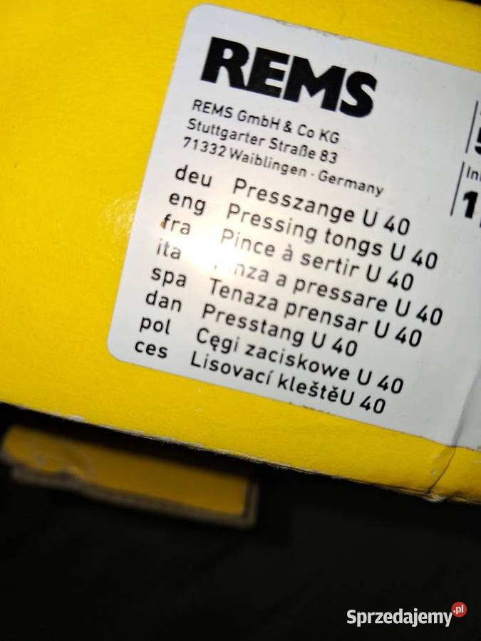 Sprzedam Rems u 40 wielkopolskie