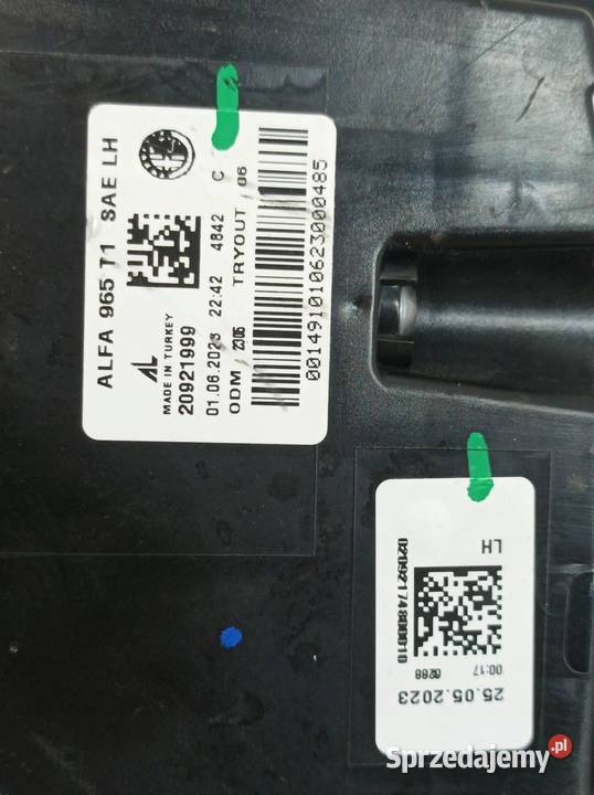 LAMPA TYŁ LEWA EUROPA 20921999 Alfa Romeo Tonale Oświetlenie sprzedam