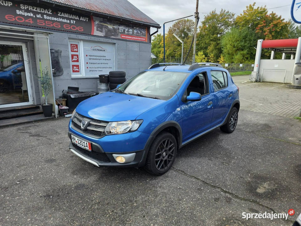 Dacia Sandero Stepway 09 TCE LPG 90 Klimatyzacja system Start-Stop Słupsk
