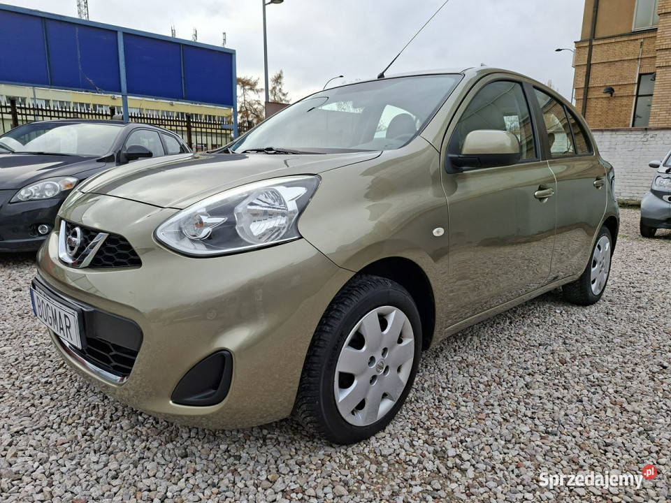 Nissan Micra AUTOMAT Salon Polska 78 K13 mazowieckie Warszawa