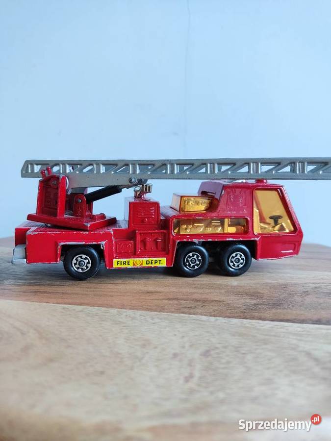 Matchbox Lesney Super Kings K9 wóz strażacki opolskie Głuchołazy