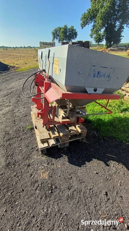 Rozsiewacz nawozu Agromasz łódzkie Pajęczno