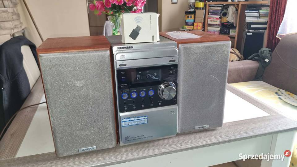 Mikrowieża HiFi Kenwood M505 USB CD MP3 BT Wieże i miniwieże Warta sprzedam