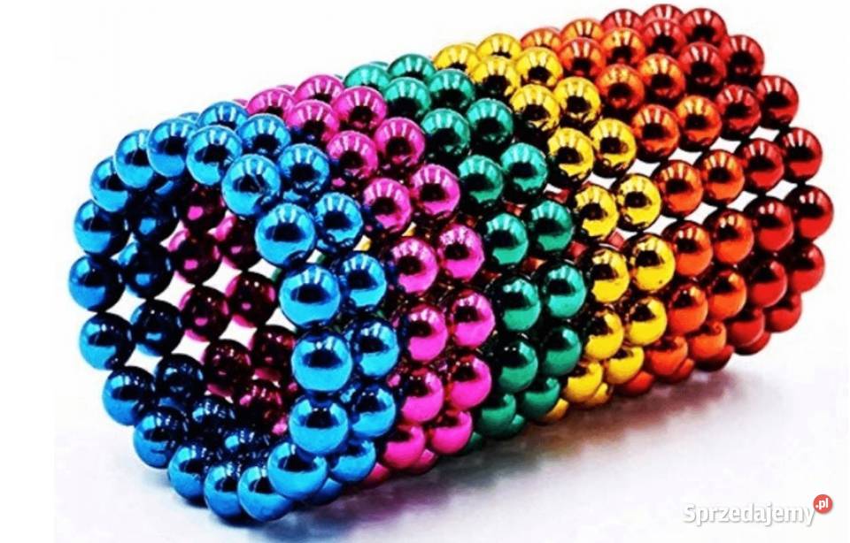 KULKI klocki Magnetyczne NEOCUBE 216 3mm ZESTAW małopolskie Nowy Sącz