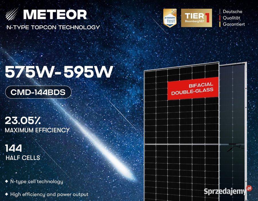 Panel PV AESOLAR 590W N Bifaical Silver