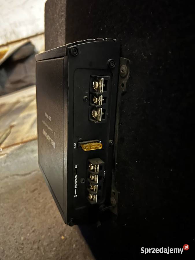 Subwoofer aktywny Pioneer wzmacniacz Blaupunkt Białystok sprzedam