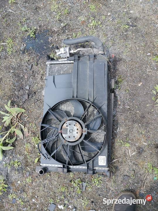 Chłodnica mercedes Klasa A 168 Układ chłodzenia