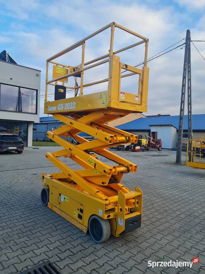 Podnośnik nożycowy elektryczny Genie GS2032 2016 Dąbrowa Tarnowska