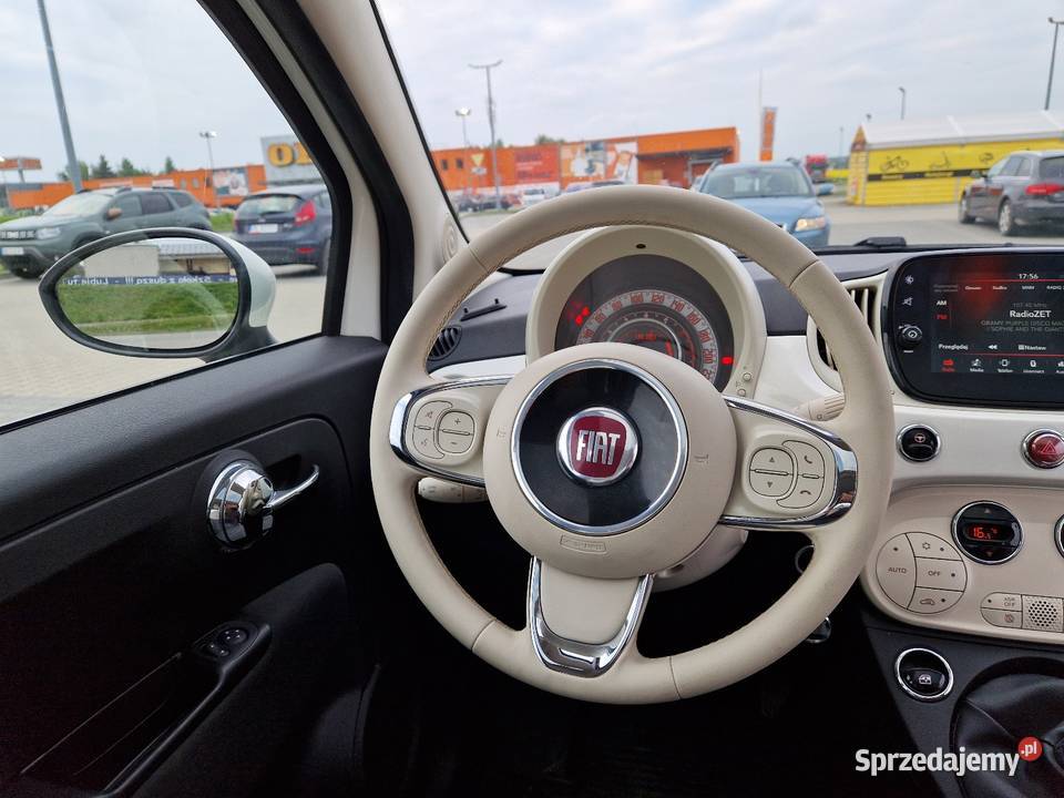 Fiat 500 12 Benzyna Gucci nawigacja 500