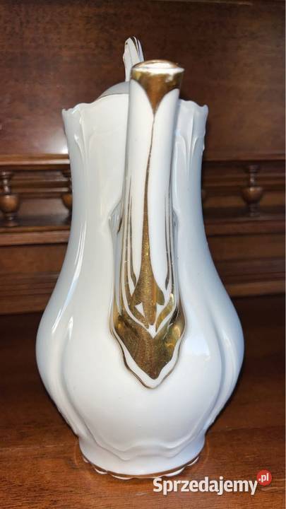 Dzbanek do kawy Secesja XIX XX w Niesygnowany Gdańsk