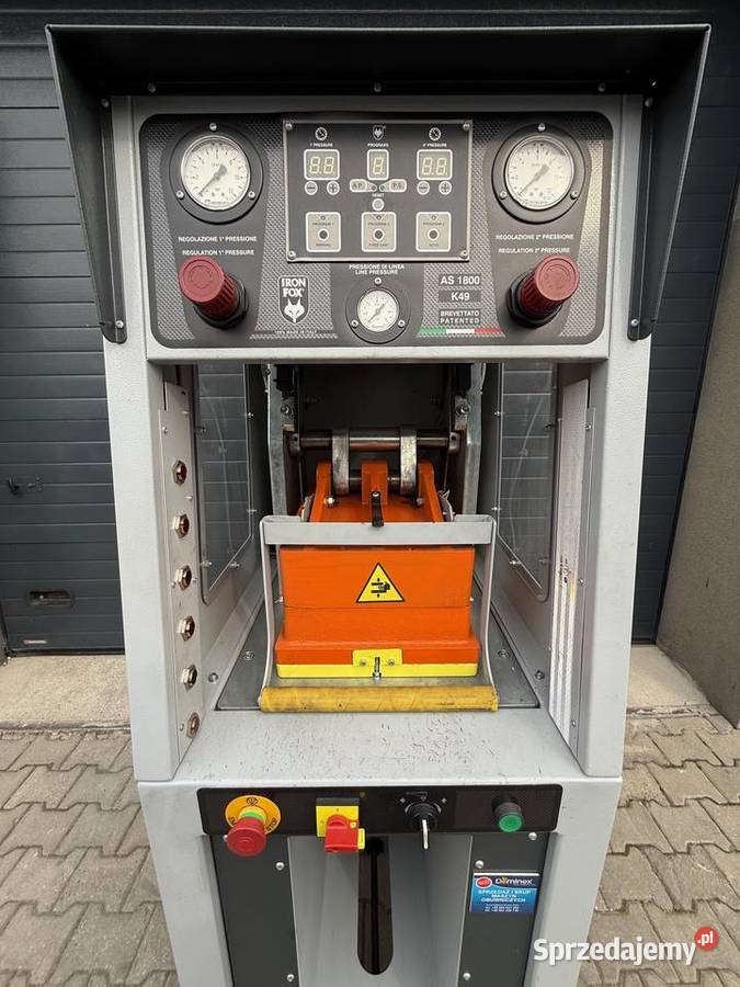 Iron Fox AS1800 K49 CE prasa do klejenia spodów Łaskarzew