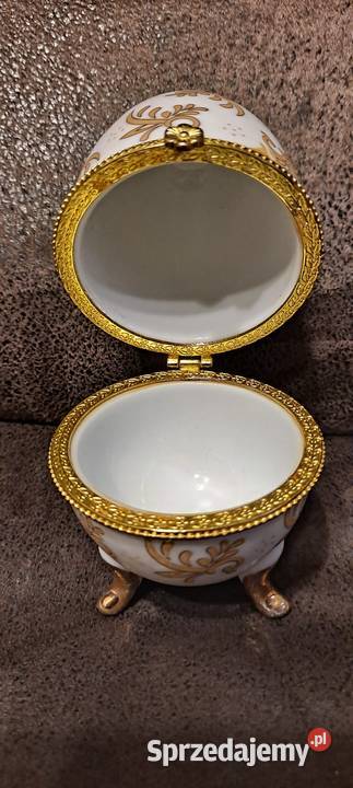 Porcelanowe jajko Faberge