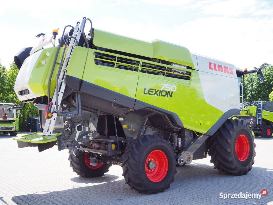 Claas Lexion 750 V680 Kombajn zbożowy rotorowy Czujniki strat ziarna Stęszew