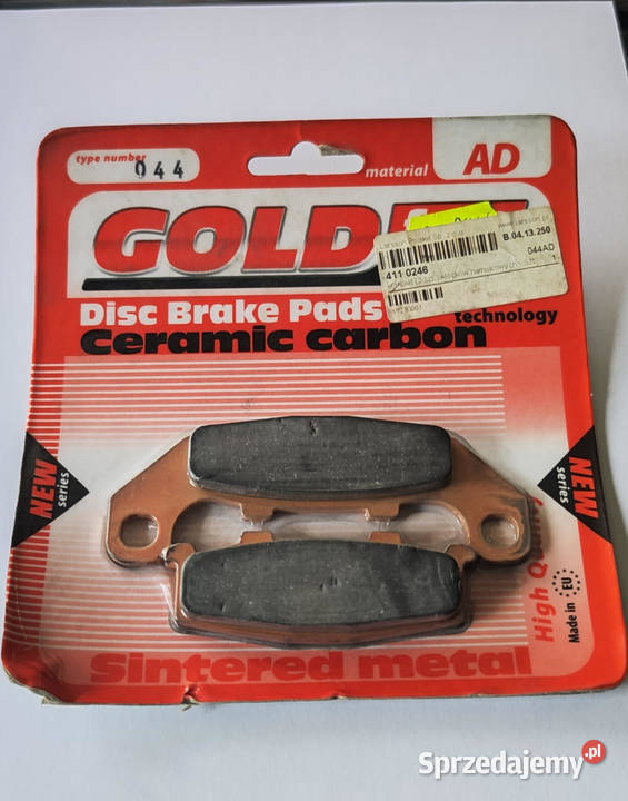 KLOCKI HAMULCOWE GOLD FREN 044 AD GPX 400 GPz Zabrze
