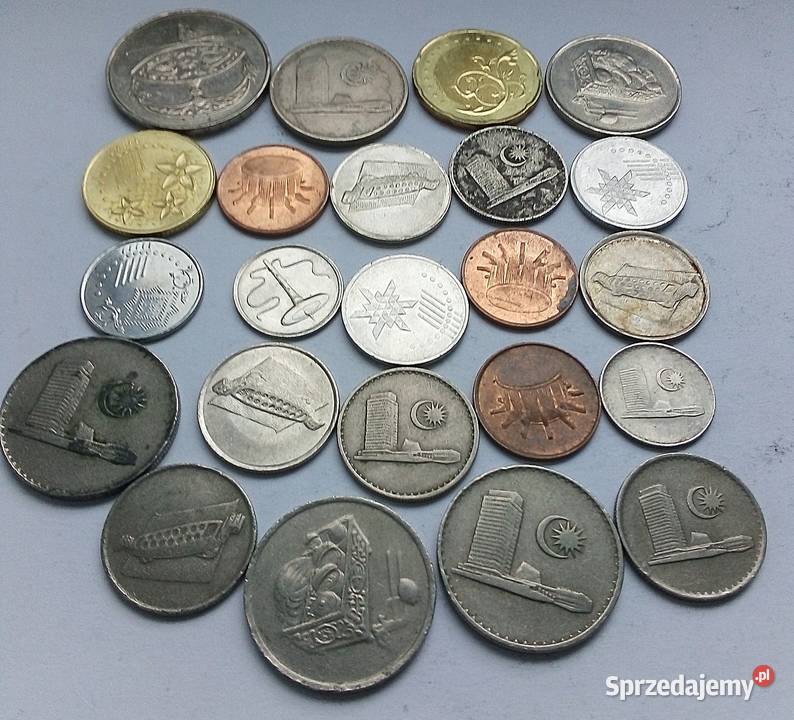 MALEZJA23 MONETY ROŻNE Legionowo