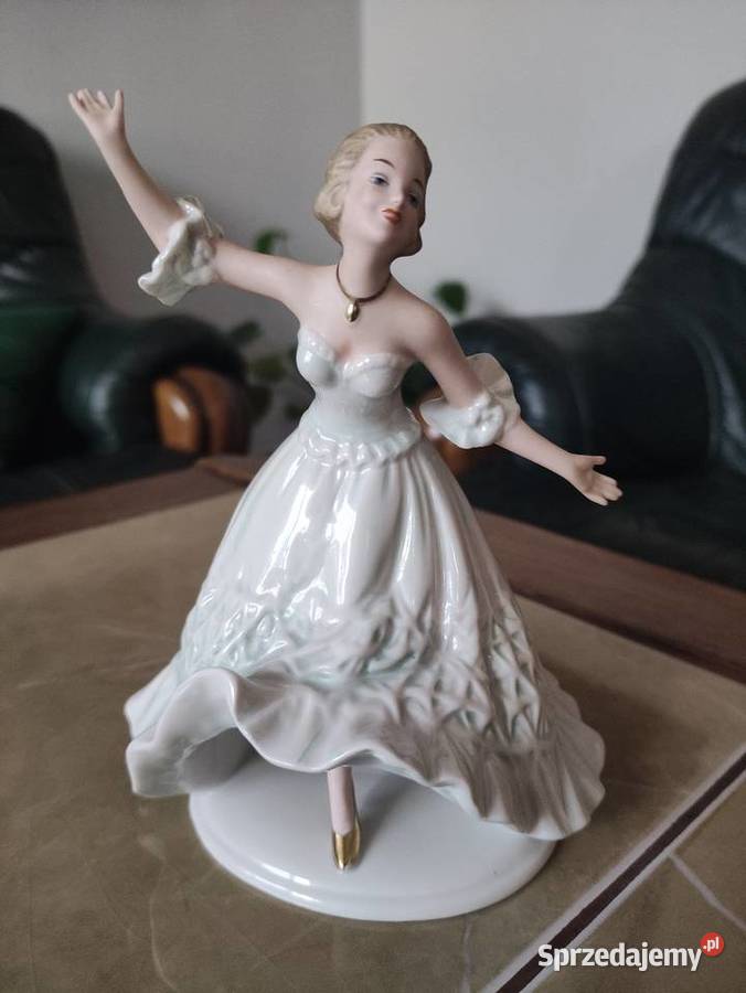 Figurka porcelanowa tancerka Wallendorf Janów Lubelski