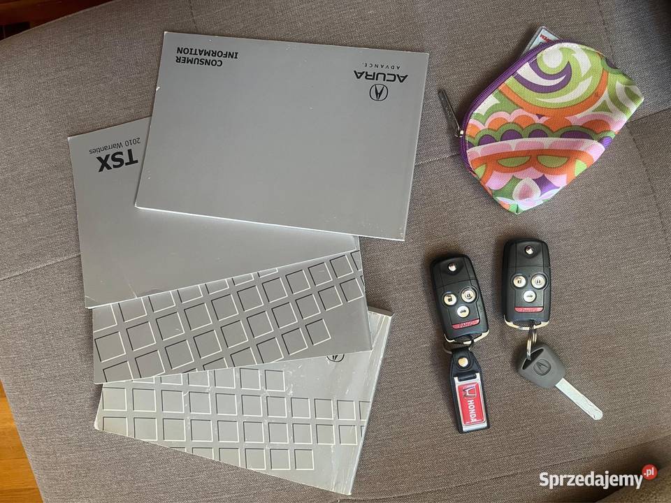 Acura TSX 24 Japończyk Mienie przesiedleńcze z Pcim