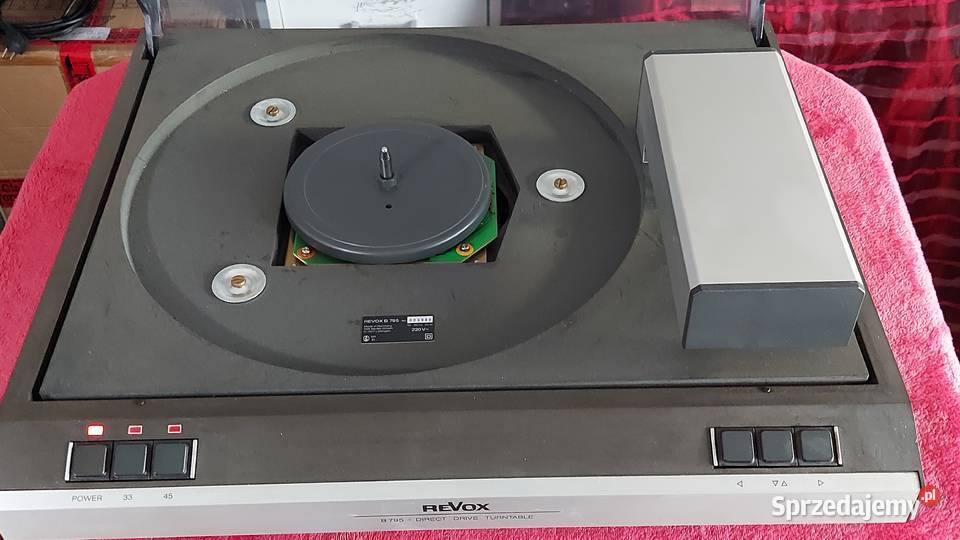 Gramofon Revox b 795 mazowieckie Warszawa