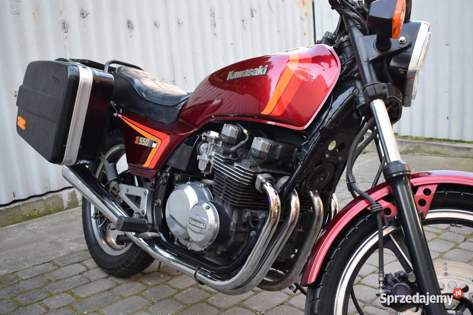 Kawasaki Z 550 F Piękny Klasyk Syrynka