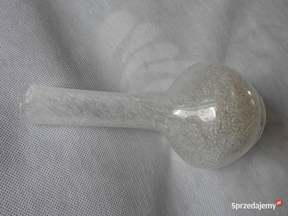 Wazonik ze szkła artystycznego z bąbelkami Inowrocław