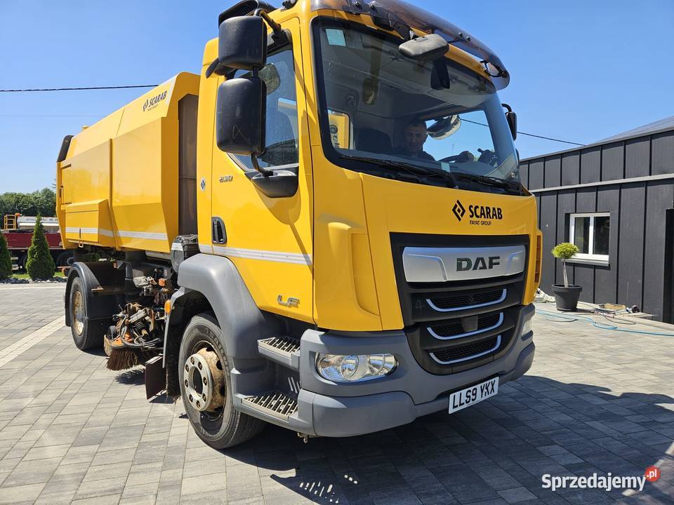 DAF LF 55230 Zamiatarka dwustronna SCARAB MAGNUM Ropczyce