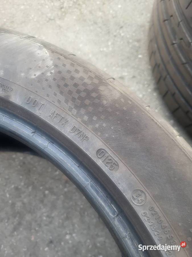 Opony do Mercedes GLE komplet Continental Kraków sprzedam