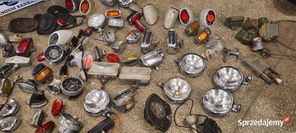 Vw garbus karmann bulik lampy zegary Łódź