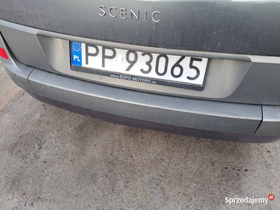 Renault Scenic 19 dci 2004 nowy przegląd i OC radio Złotów