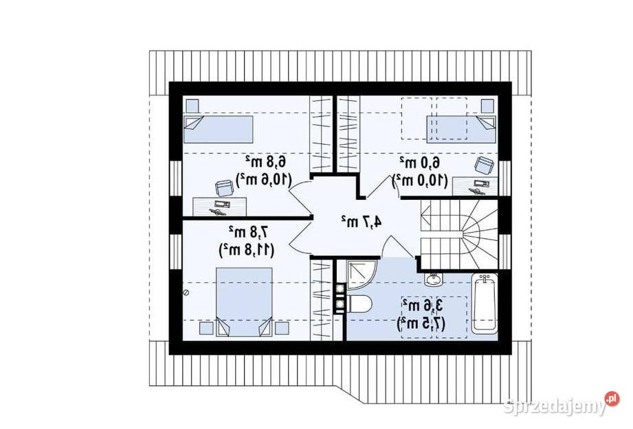 Dom 92m2 Poddębie Wieliszew działka 900m2 Sprzedaż mazowieckie