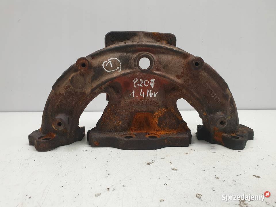 Peugeot 207 14 16V KOLEKTOR WYDECHOWY KFU 90 lubelskie Chełm