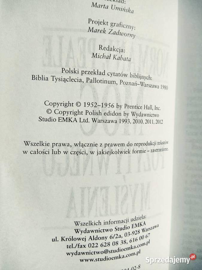 Moc pozytywnego myślenia unikaty couching