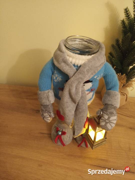 Krasnal ze słoika rękodzieło mazowieckie Sokołów Podlaski