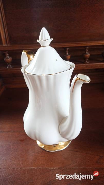 Dzbanek do kawy Val Door Royal Albert England Porcelana i szkło Gdańsk