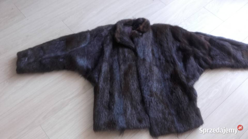 nutrie brązowekurtka Moda i Styl Gdańsk