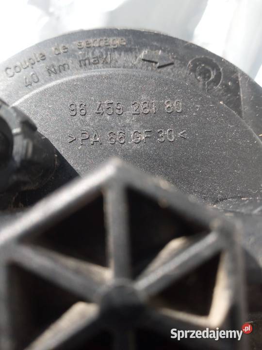 OBUDOWA FILTRA PALIWA 9645928180 pasuje do wielu osobowe Złoczew