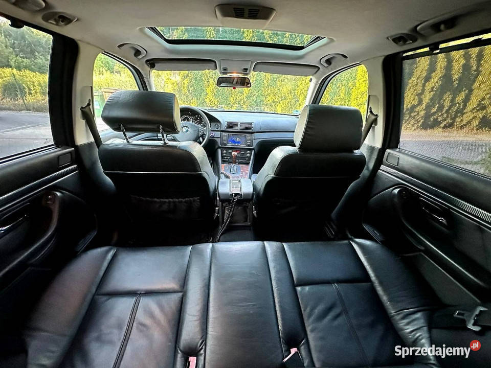 BMW 528 BMW e39 528i Kombi Skóry Opłacona E39 Wrocław