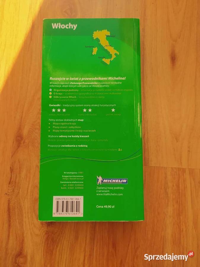 przewodnik turystyczny Włochy miękka mazowieckie Warszawa